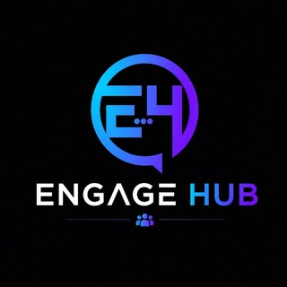 Telegram chat ENGAGE HUB logo