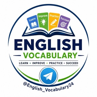 Telegram chat English Vocabulary logo