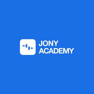 Telegram chat JONY academy logo