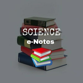 Telegram chat Science e - Notes™ | 📚 logo