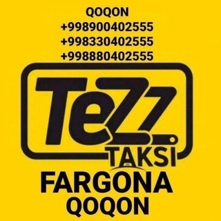 Telegram chat FARGONA QOQON TAKSI 👈 logo