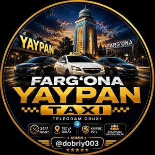 Telegram chat FARG'ONA TAXI logo