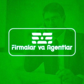 FIRMALAR VA AGENTLAR - Telegram Groups