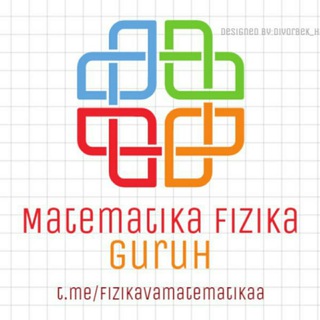 Telegram chat Fizika va Matematika (rasmiy )| logo