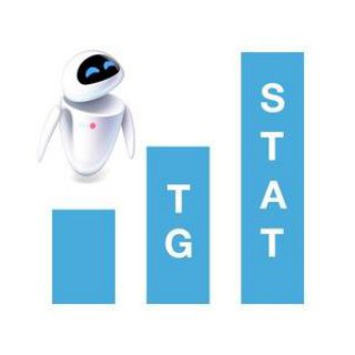 Telegram chat Free TGSTAT logo