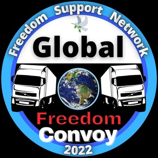 Telegram chat Global Freedom Convoy logo