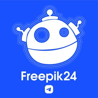 Telegram chat Freepik24 logo