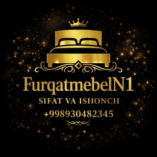 Telegram chat Furqat mebellari logo
