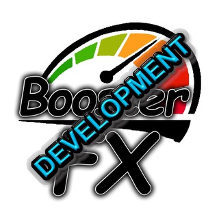 Telegram chat FX Booster development logo