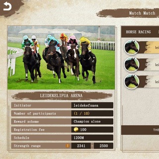 Telegram chat Win nft HORSE logo