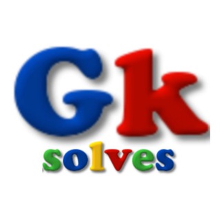 Telegram chat Gk solves logo