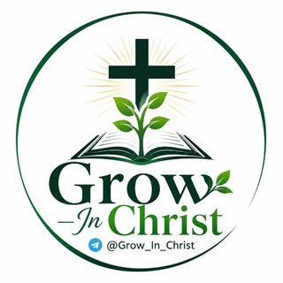 Telegram chat Grow In Christ logo