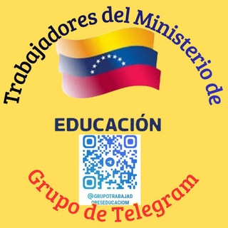 Telegram chat Trabajadores del Ministerio de Educación VZLA logo