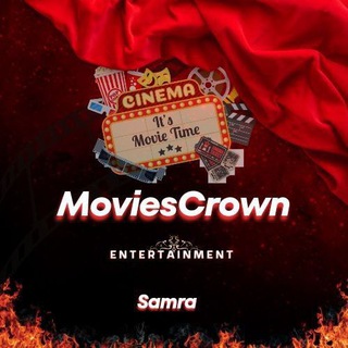 Telegram chat Movies Crown logo