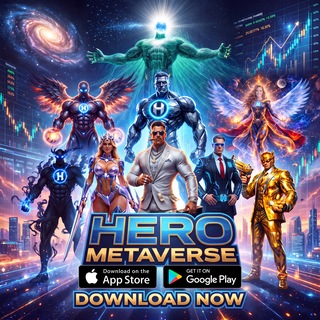 Telegram chat HERO METAVERSE logo