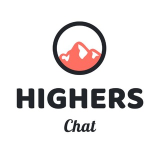 Telegram chat Highers. Chat logo