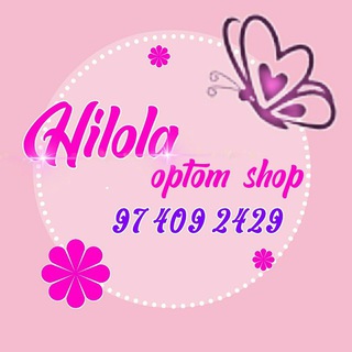 Telegram chat *Hilola shop* TOSHKENT🌇🌃 👚👗👠👡👢👛👜 logo