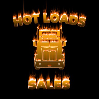 Telegram chat Hot loads sales logo