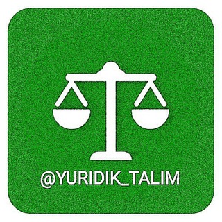 Telegram chat YURIDIK TAʼLIM talabalari logo