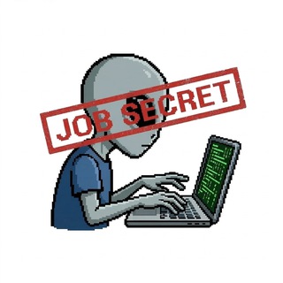 Telegram chat Job Secret | Вакансії Ai, SMM, Дизайн logo