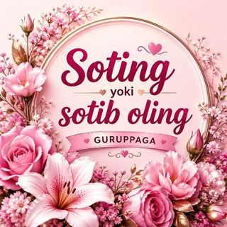 Telegram chat Soting va sotib oling 🎀 logo