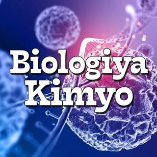 Telegram chat BIOLOGIYA KIMYO QUIZ TESTLAR logo