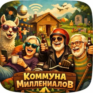 Telegram chat Коммуна миллениалов logo