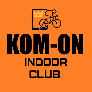 Telegram chat KOM-On | zwift, велостанки, paincave logo