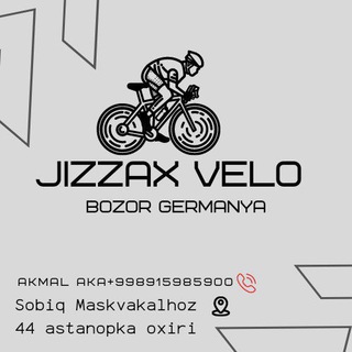 Telegram chat Jizzax Velo bozor Gеrmaniya🇩🇪 logo