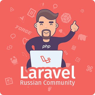 Telegram chat Laravel Framework Russian Community logo