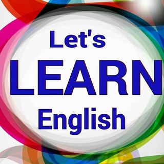 Telegram chat Let's Learn English logo