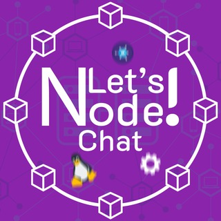 Telegram chat Let's Node! Chat logo