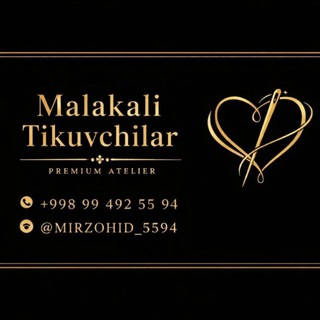 Telegram chat Malakali tikuvchilar chevarlar Biznes egalari logo