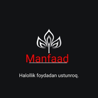 Telegram chat Manfaad- internet magazin logo