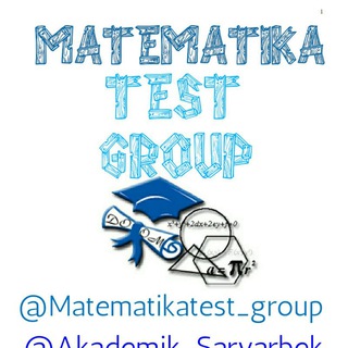 Telegram chat MATEMATIKA TEST GROUP logo