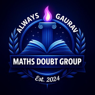 Telegram chat Maths Doubt Group logo