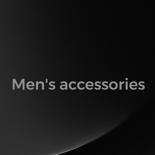 Telegram chat Men's accessories logo