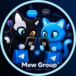 Telegram chat Mew Group logo