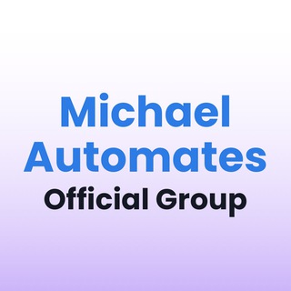 Telegram chat Michael Automates Official Group logo