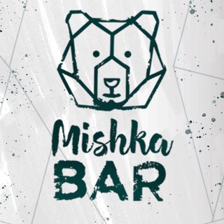 Telegram chat Mishka bar чат logo