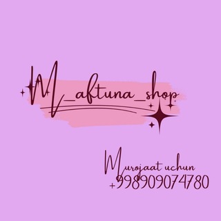 Telegram chat MAFTUNA_SHOP logo