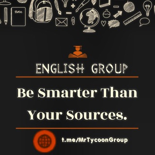 Telegram chat ENGLISH GROUP BY MR TYCOON logo