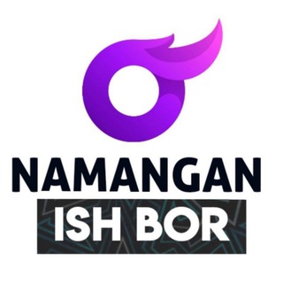 Telegram chat Namangan ish bor gruppa logo