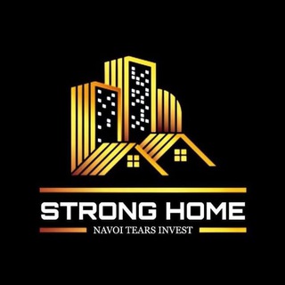 Telegram chat Navoiy uylari STRONG HOME logo