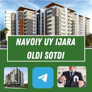 Telegram chat NAVOIY UY IJARA OLDI SOTDI logo