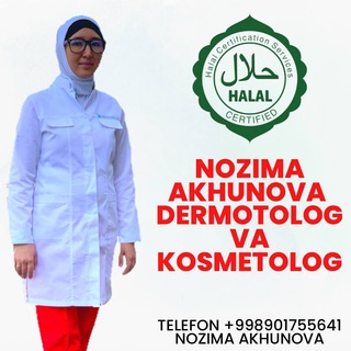 Telegram chat Nozima Akhunova logo