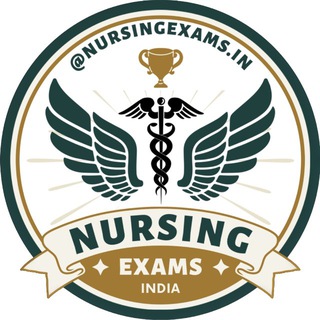 Telegram chat NURSING EXAMS INDIA logo