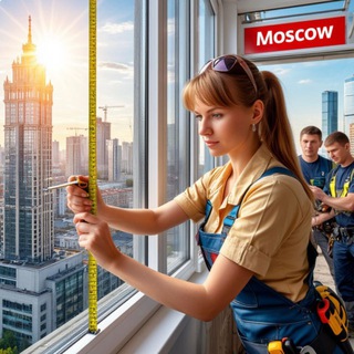 Telegram chat Монтажники окон пвх МОСКВА. logo