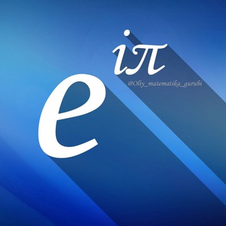 Telegram chat Oliy matematika logo