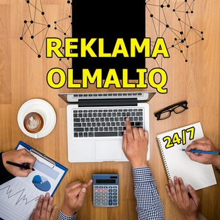Telegram chat OLMALIQ REKLAMA logo
